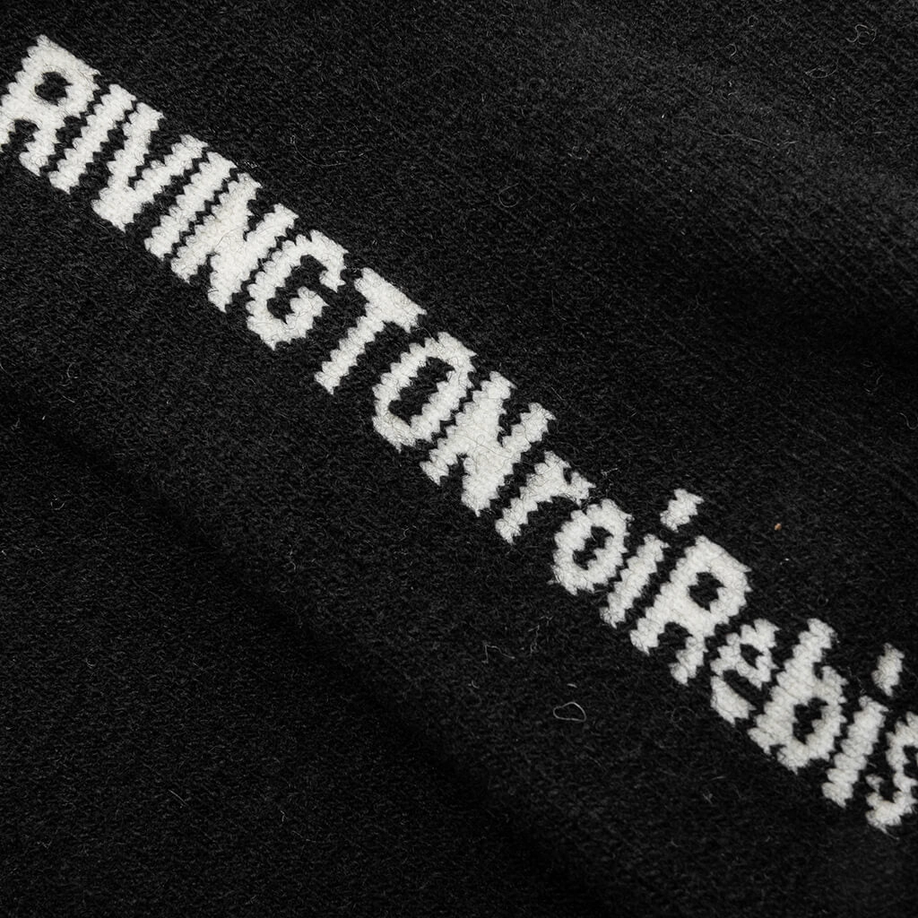 123 Socks - Black/White