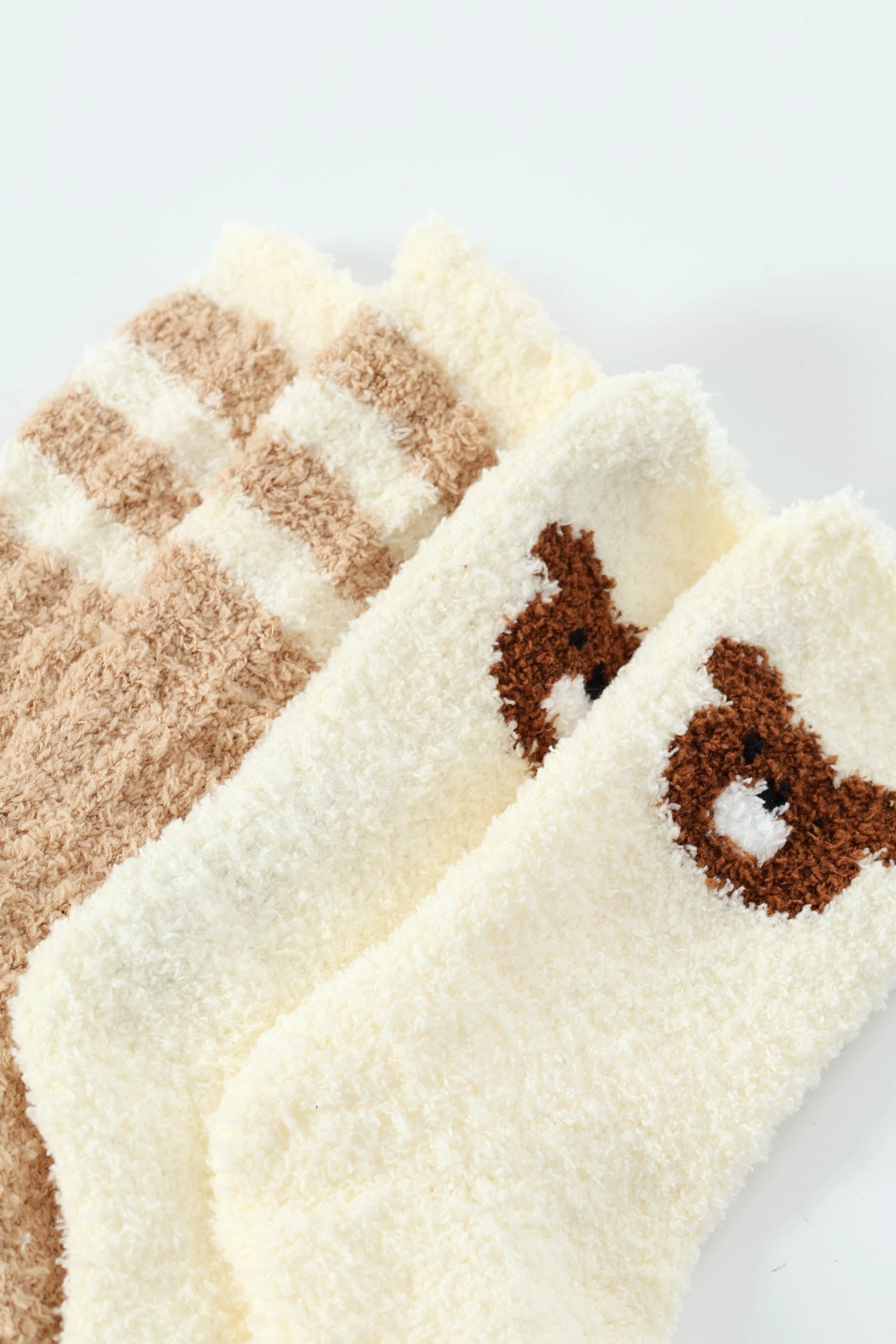 2 Pack Cosy Bear Socks
