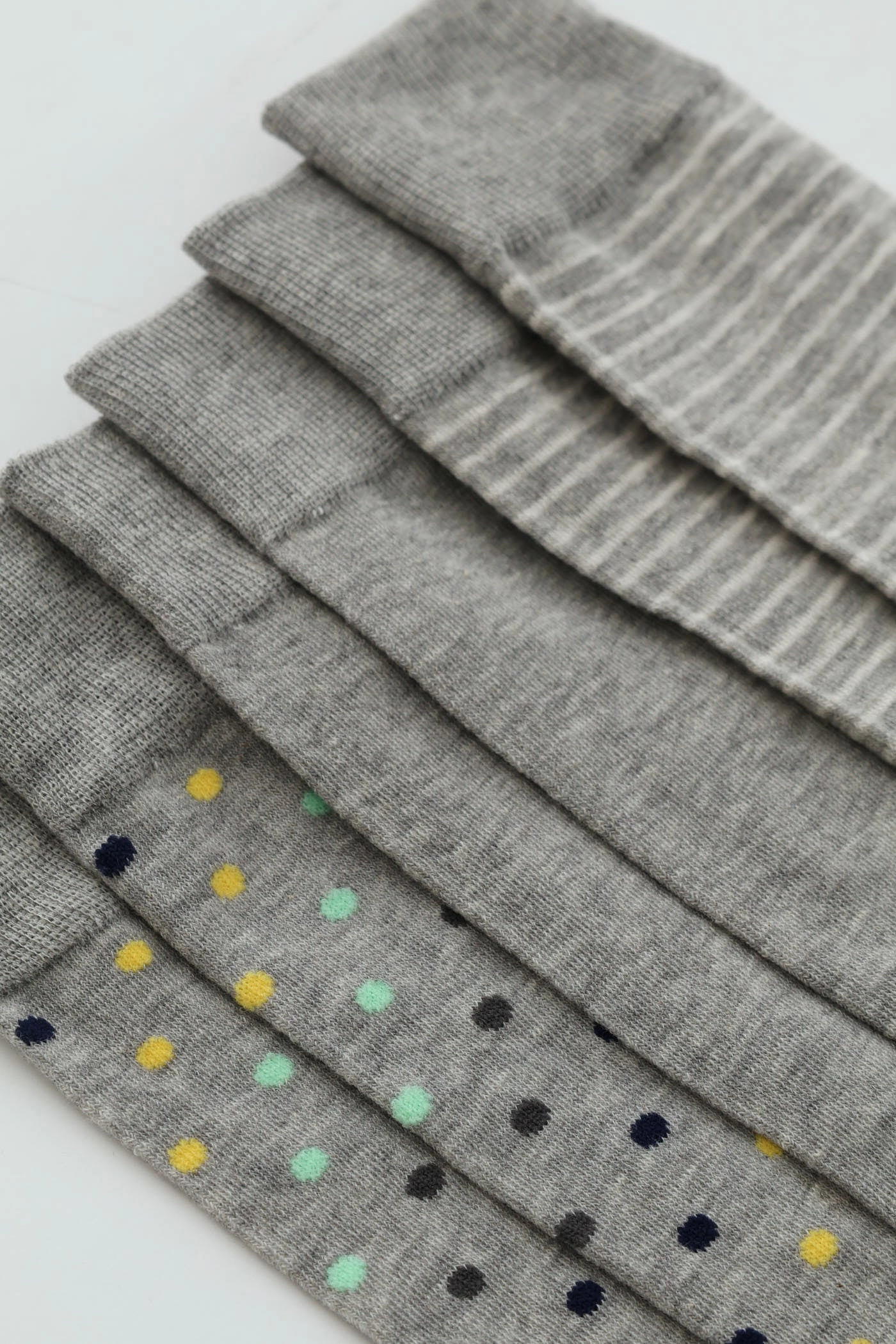 3 Pack Anklet Socks - Grey