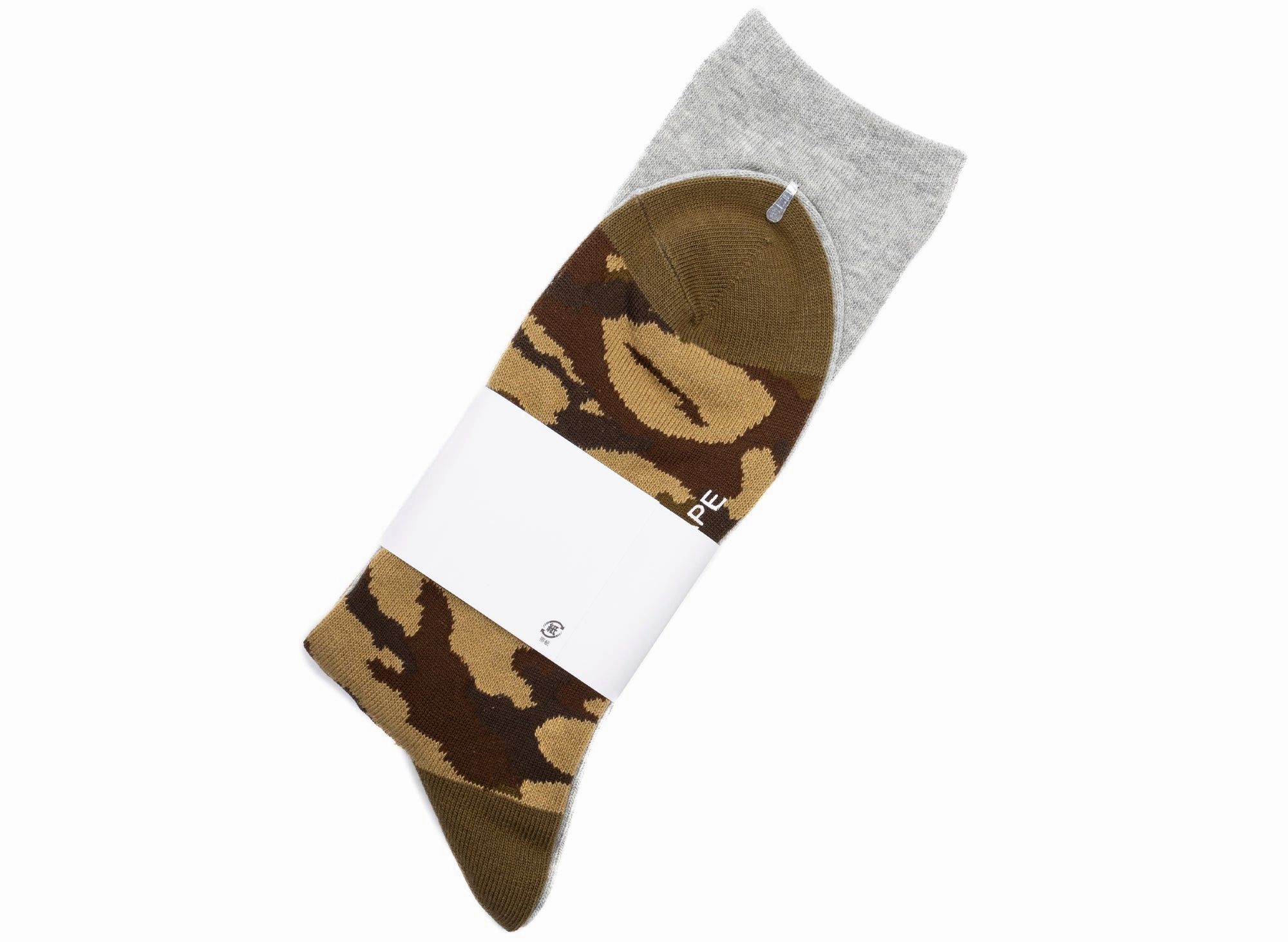 A Bathing Ape 1st Shark Socks in Grey