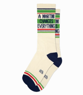 A Martini Changes Everything - Gym Crew Socks