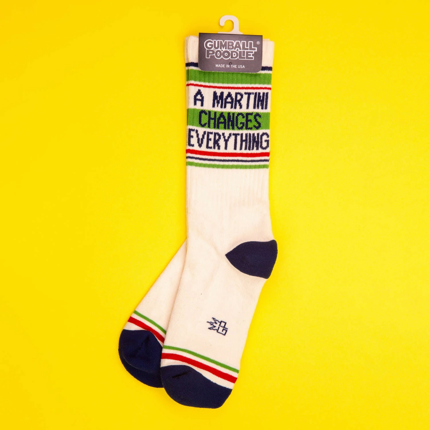 A Martini Changes Everything - Gym Crew Socks