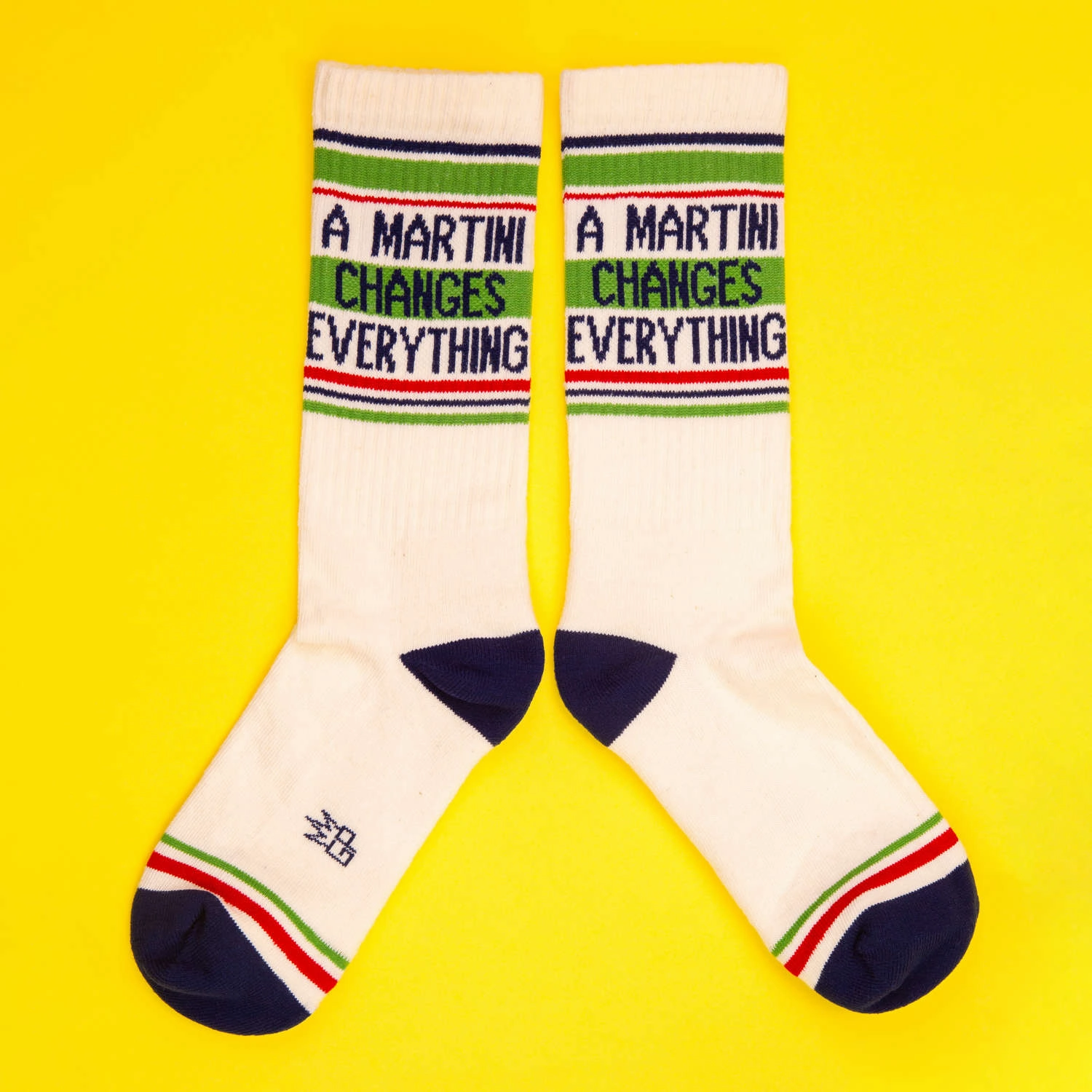 A Martini Changes Everything - Gym Crew Socks