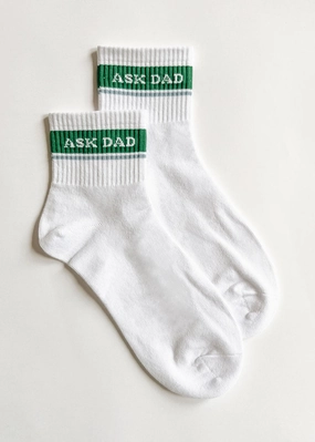 Ask Dad Mini Crew Socks