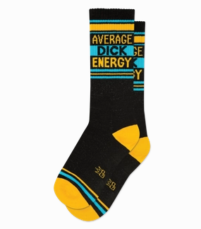 Average Dick Energy - Gym Crew Socks