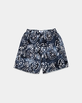 BATIK BOXER SHORTS - NAVY/WHITE