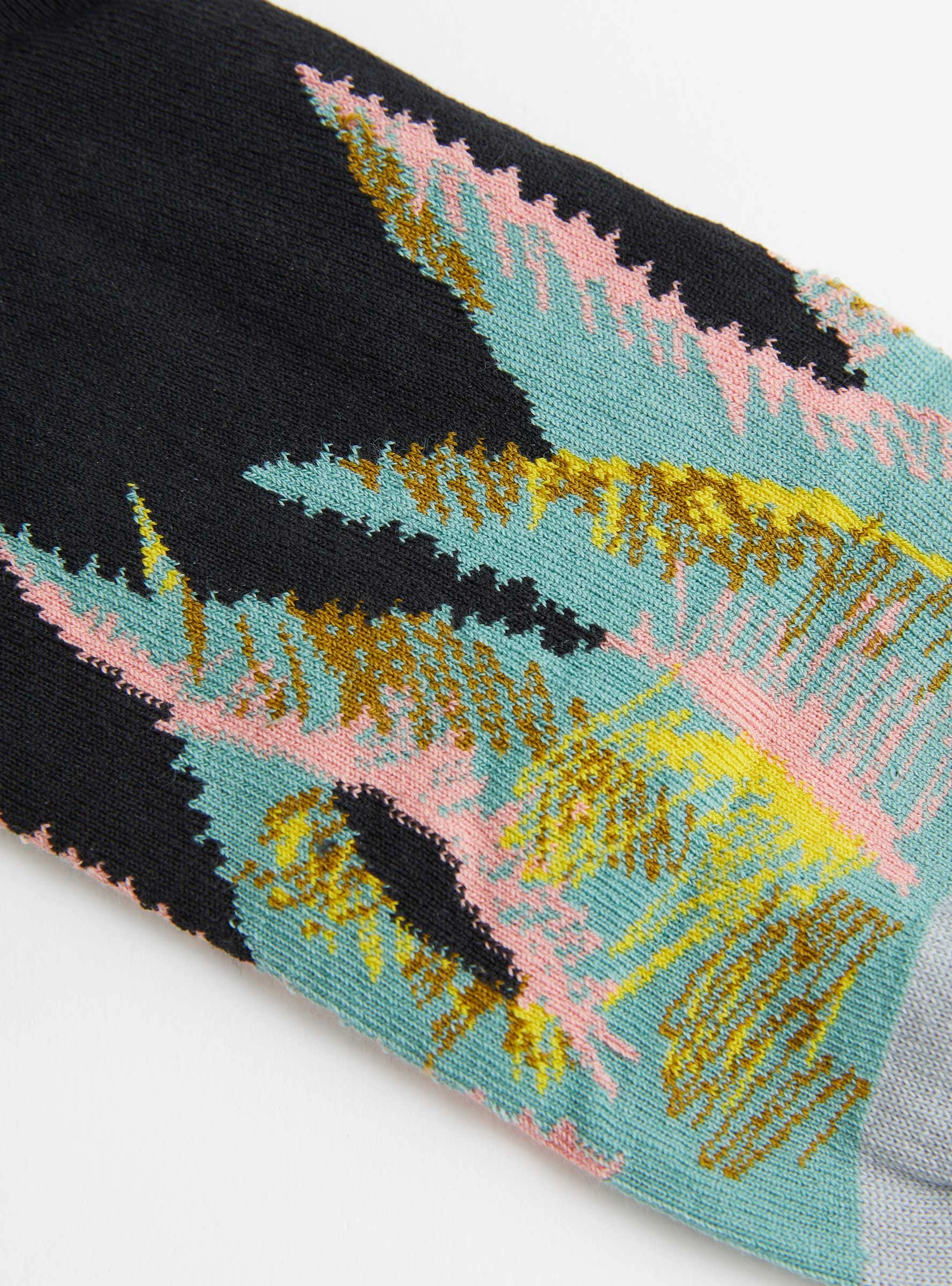 Blacklight No Show Socks Faux Noir