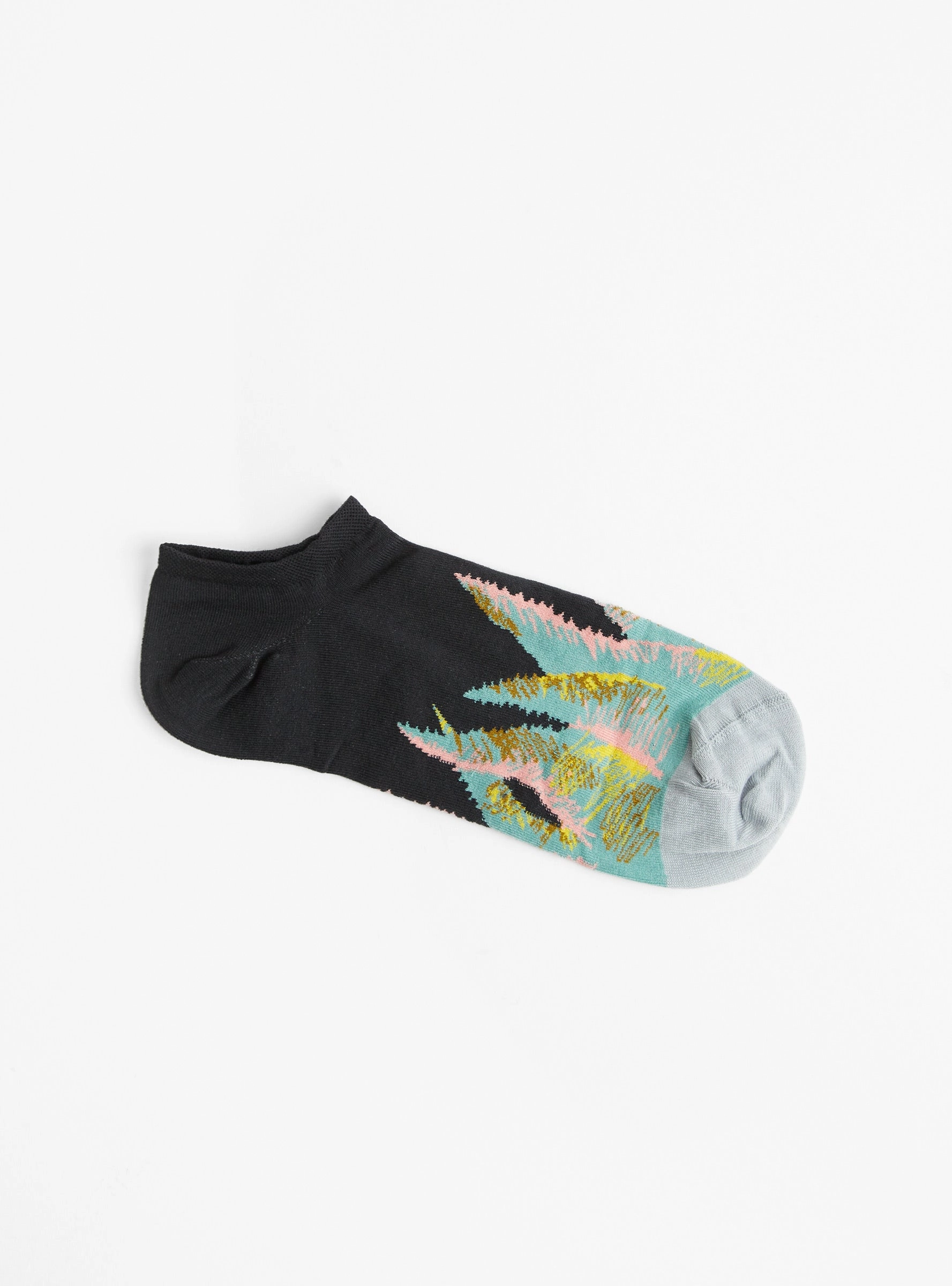 Blacklight No Show Socks Faux Noir