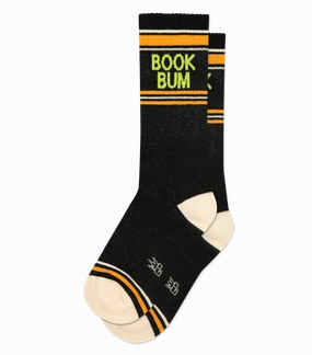Book Bum - Gym Crew Socks