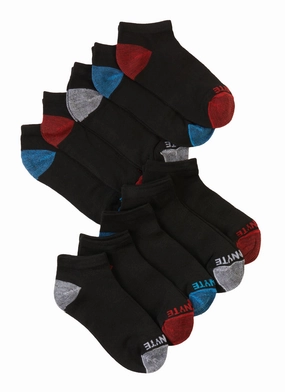 Boys 10 Pack Low Cut Ankle Socks