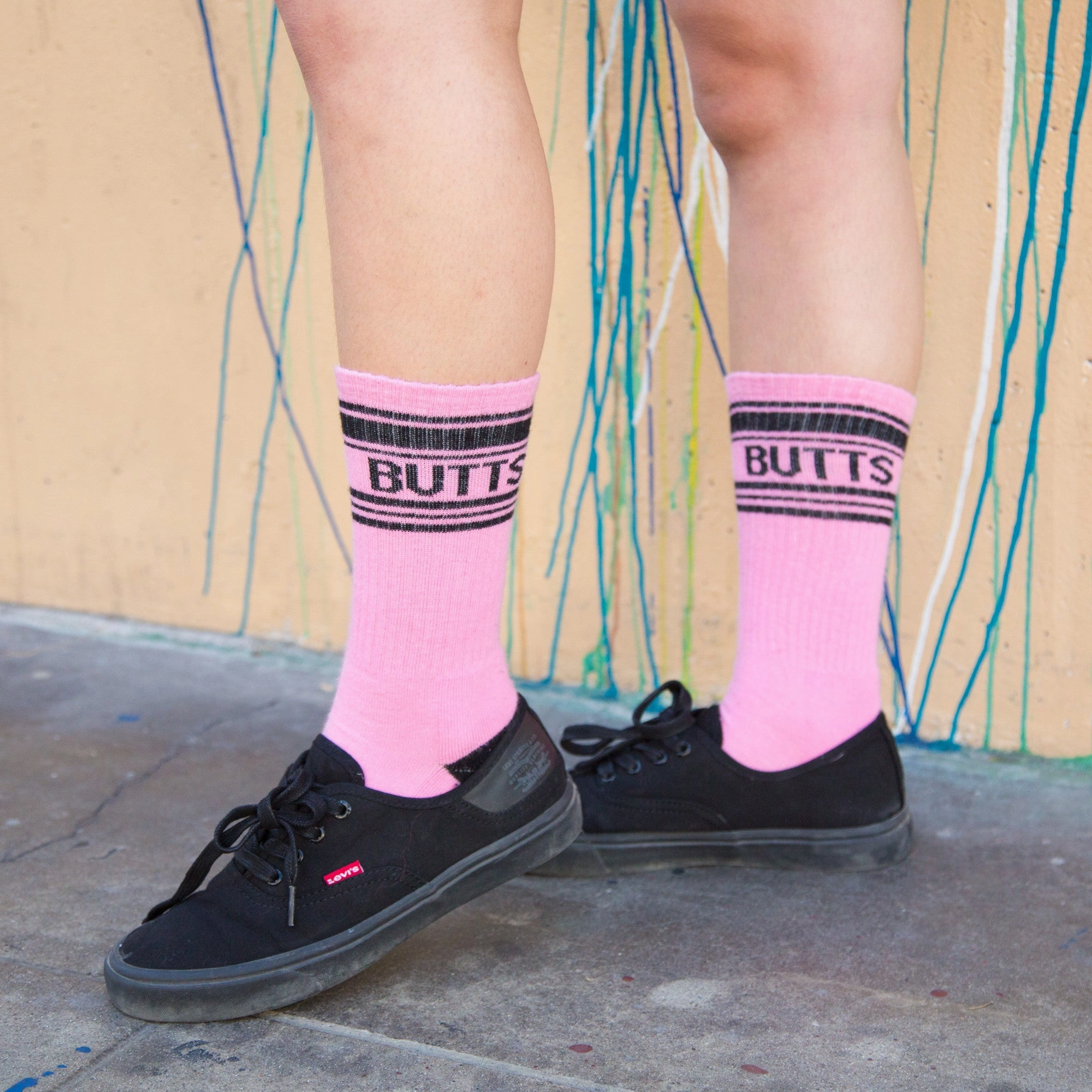 Butts - Gym Crew Socks