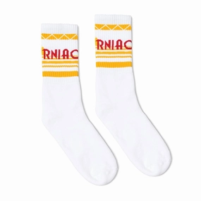 Cali Sun Socks | White