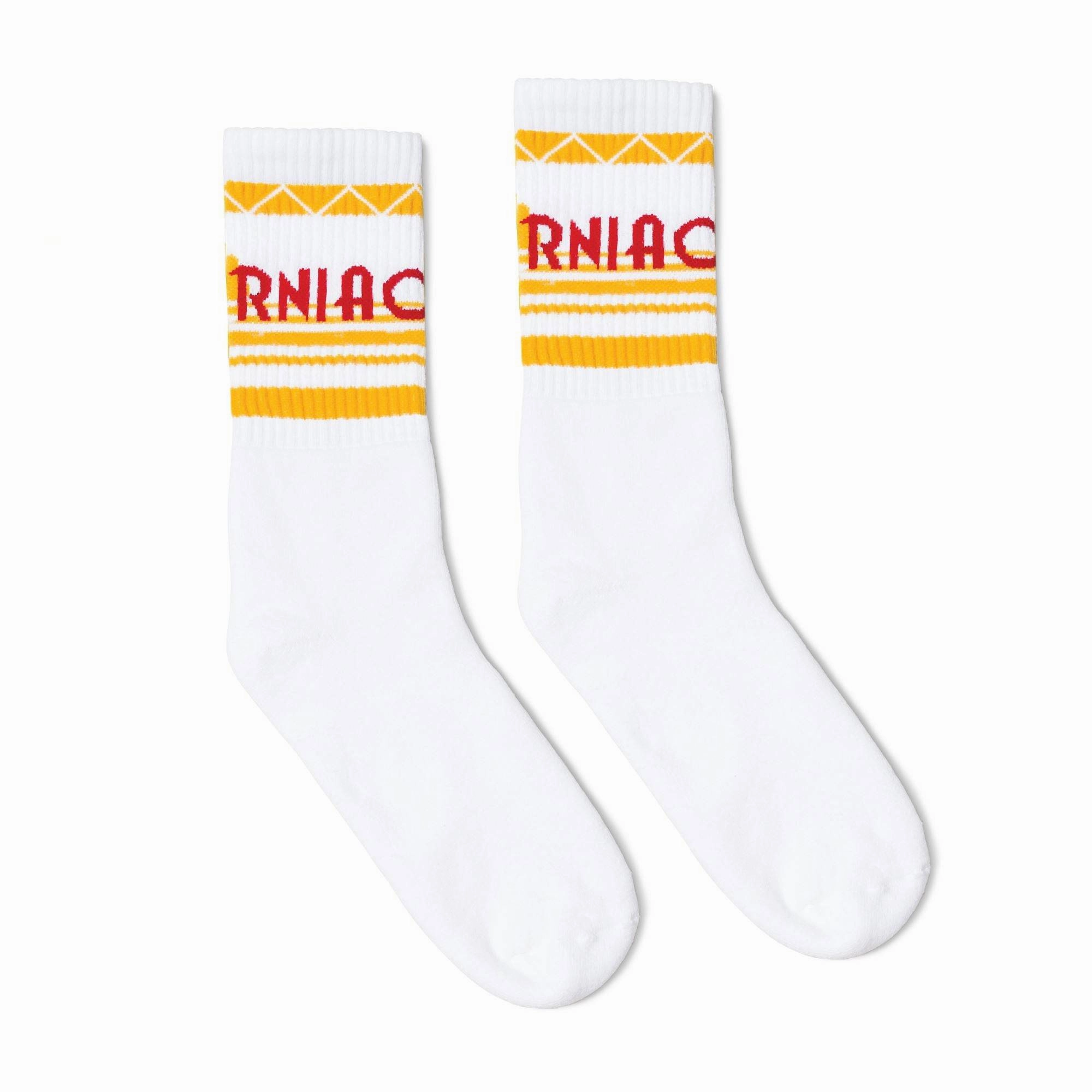 Cali Sun Socks | White