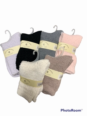 Comfy Luxe Crew Socks