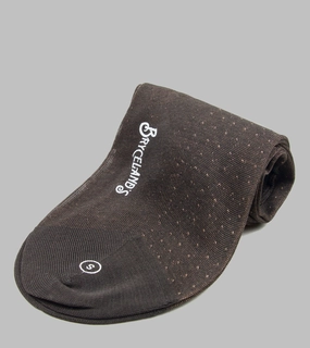Cotton Pattern Socks Russet
