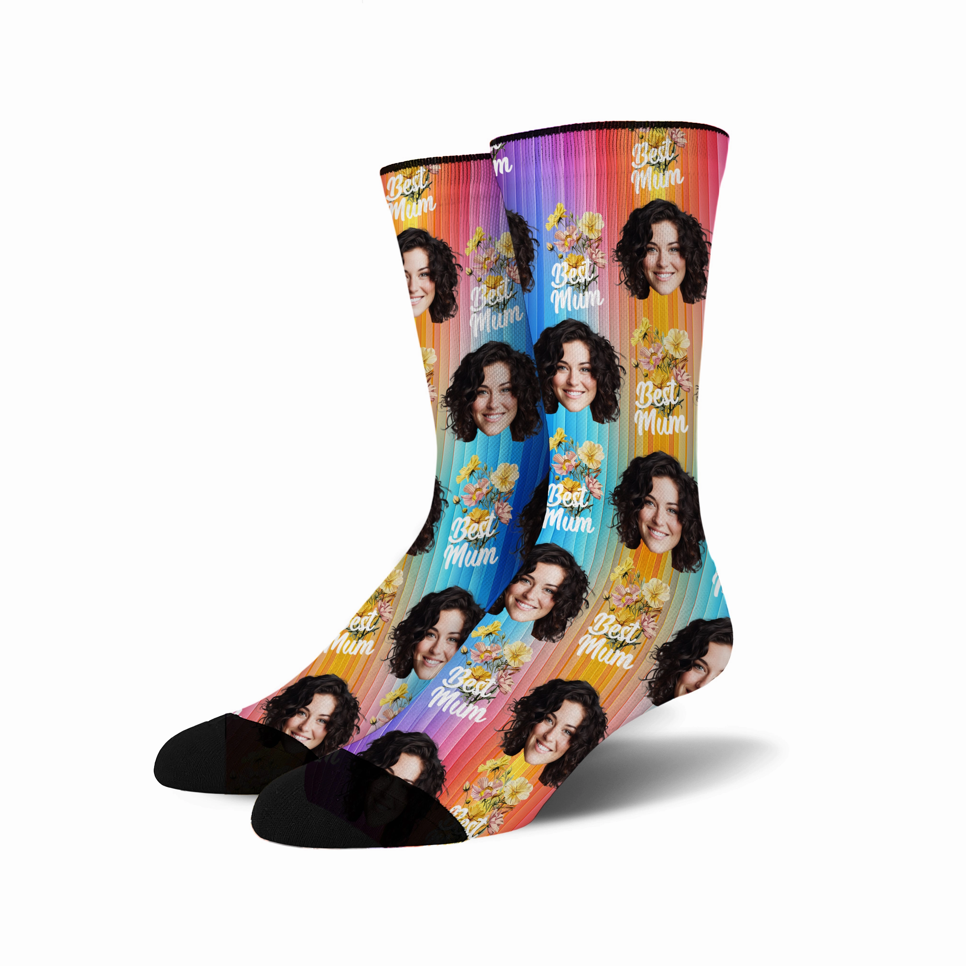 Custom Face Socks -  Best Mom