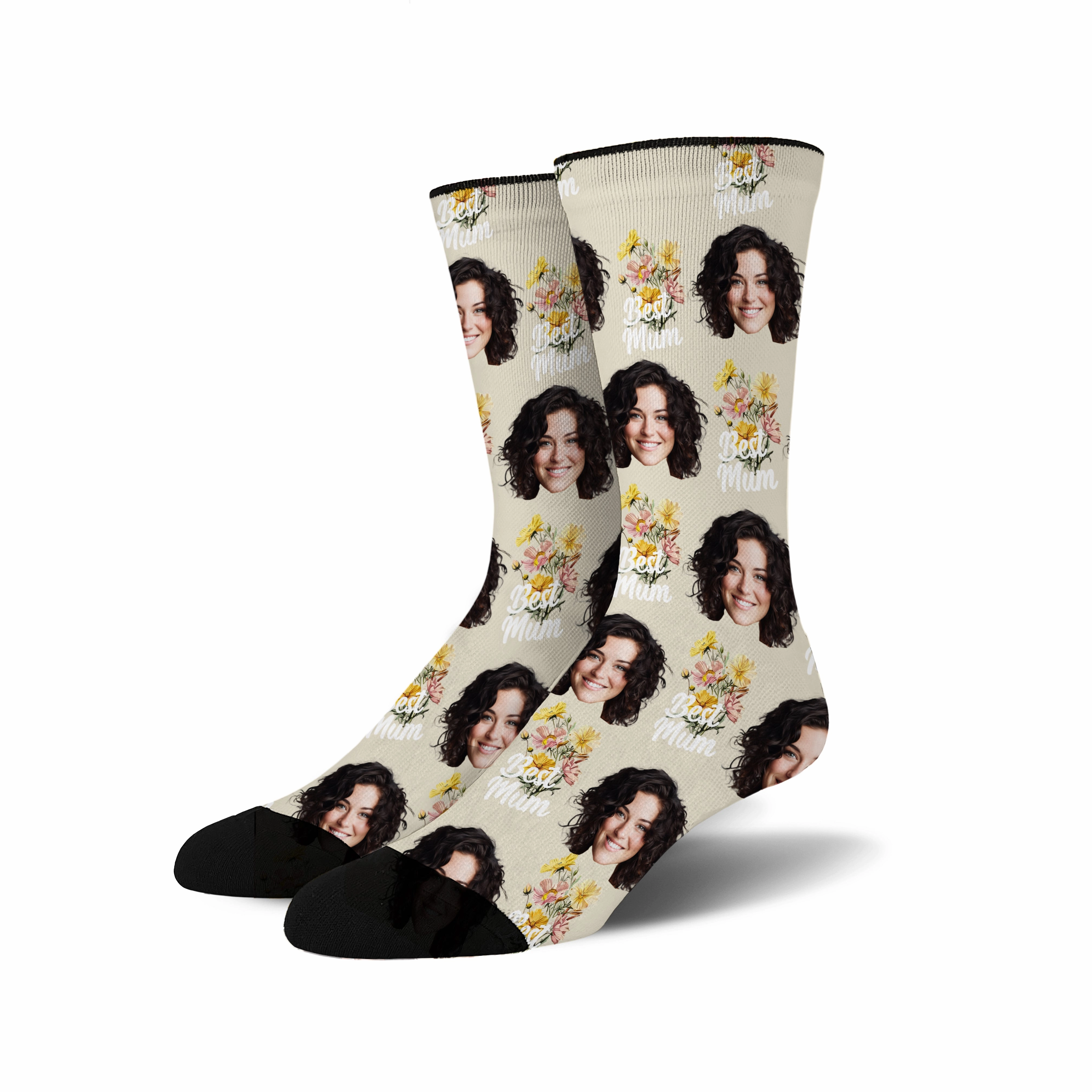 Custom Face Socks -  Best Mom