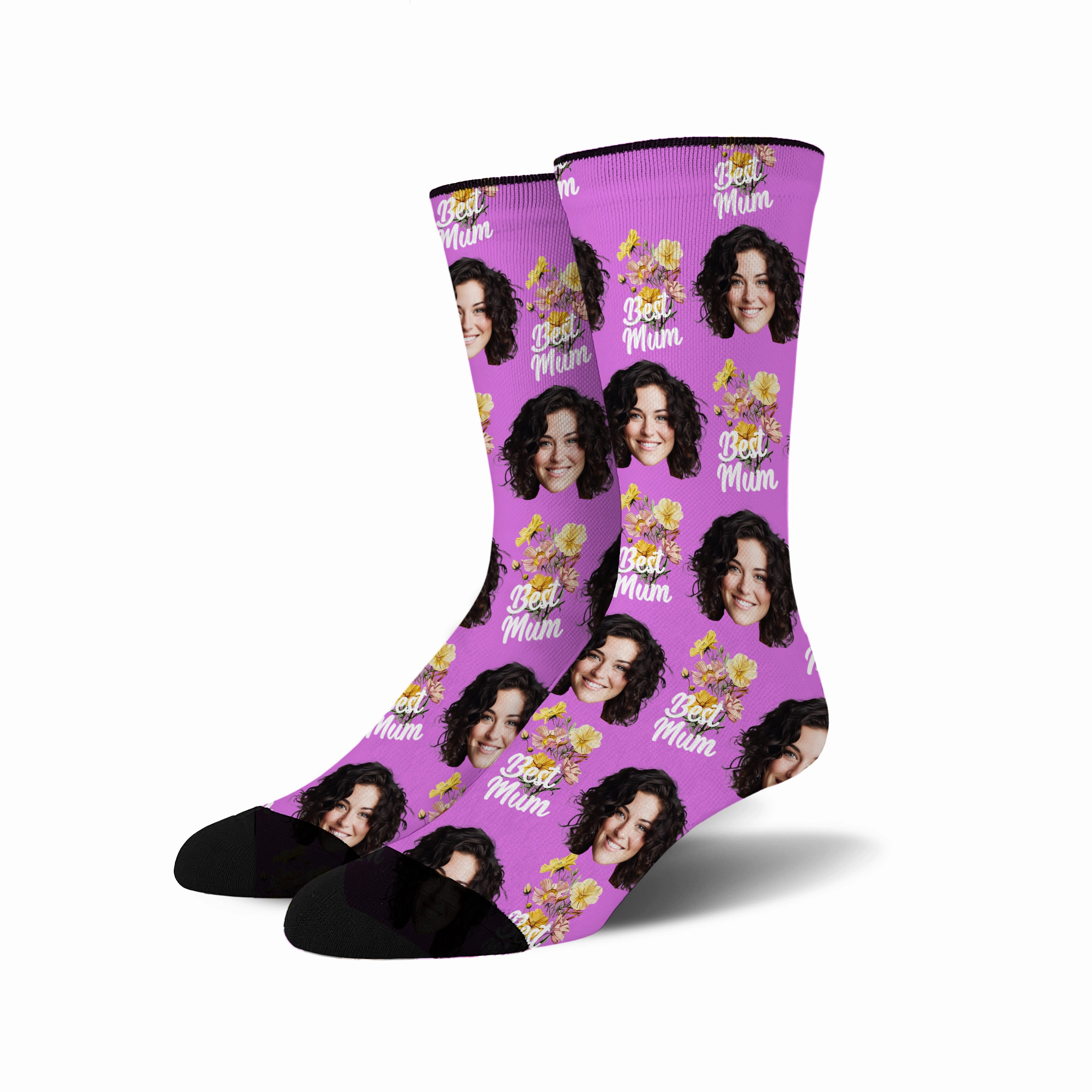 Custom Face Socks -  Best Mom