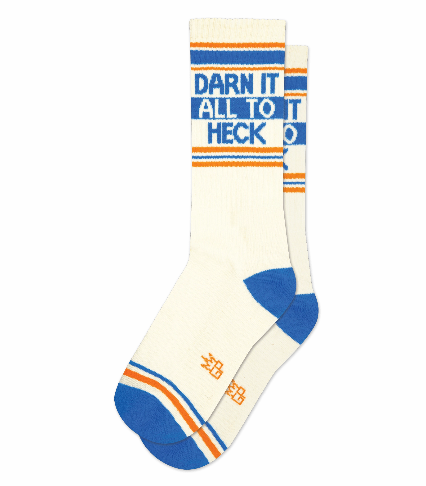 Darn It All To Heck - Gym Crew Socks