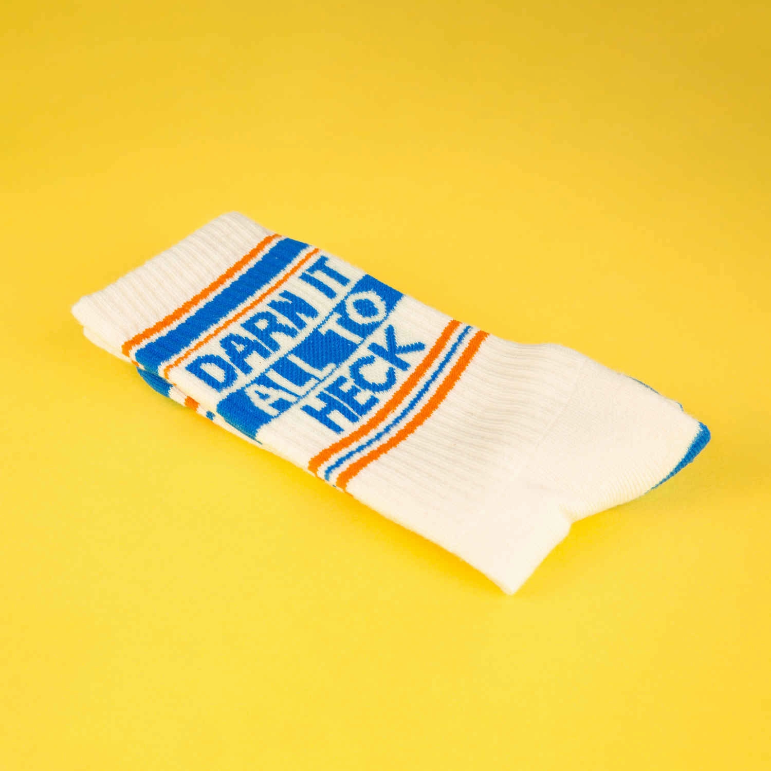 Darn It All To Heck - Gym Crew Socks