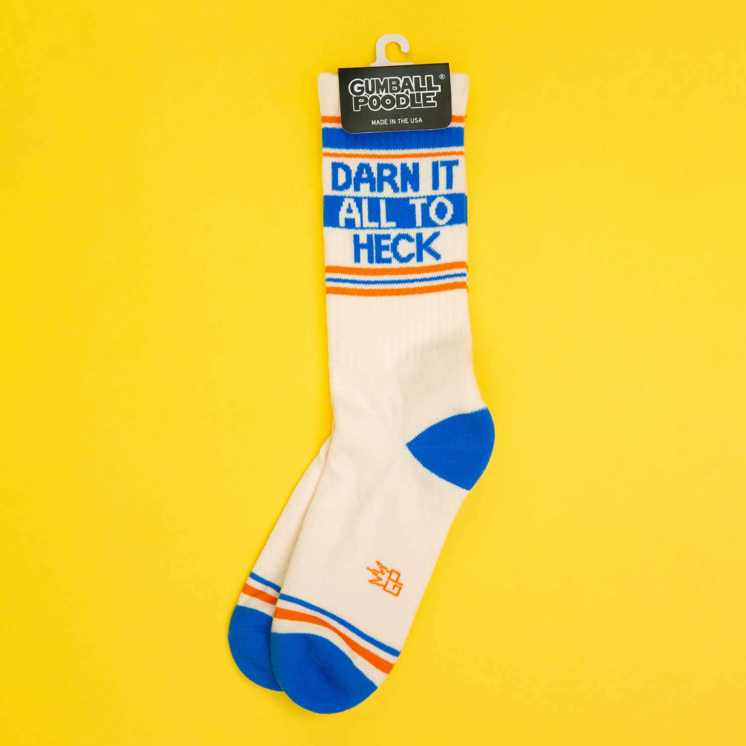 Darn It All To Heck - Gym Crew Socks