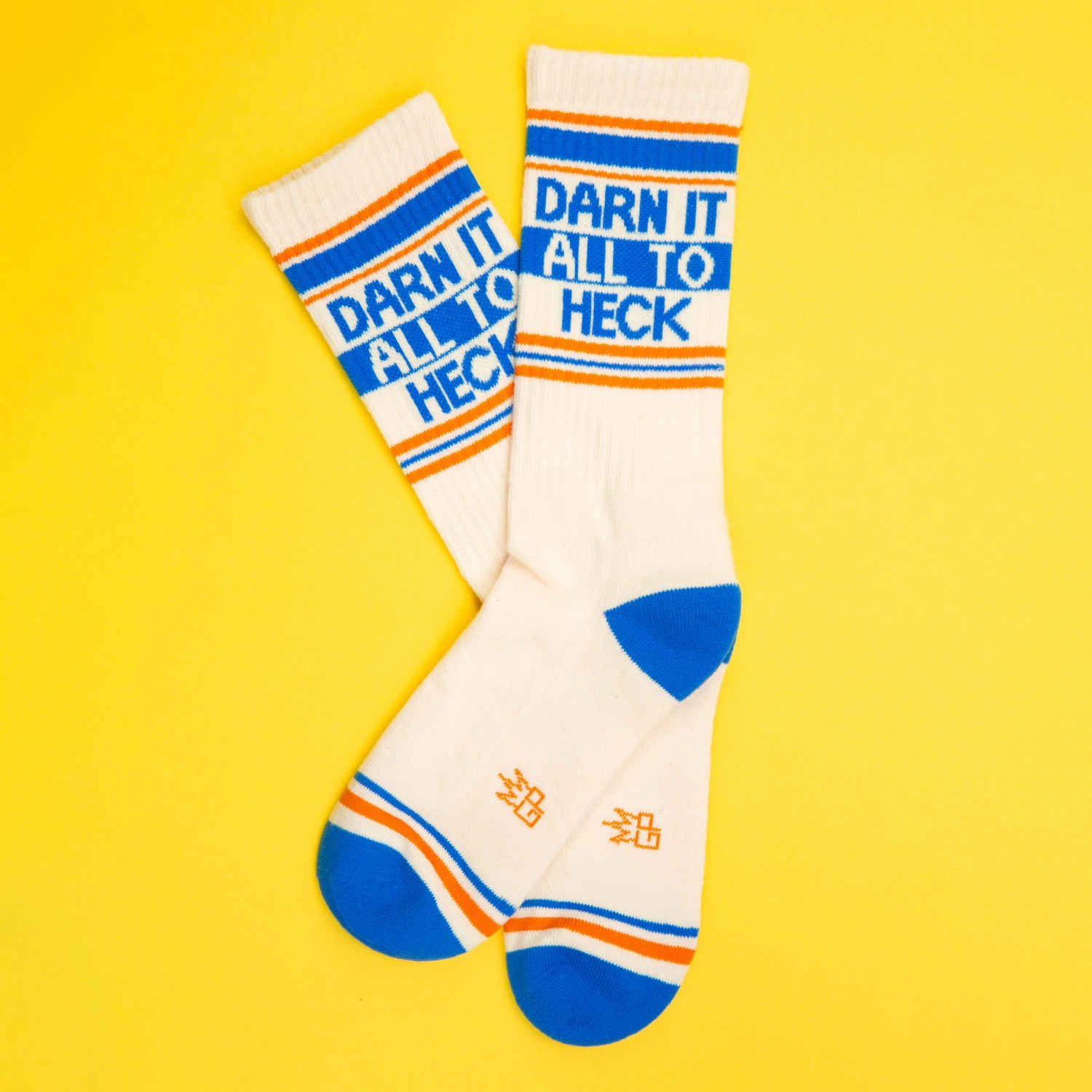 Darn It All To Heck - Gym Crew Socks