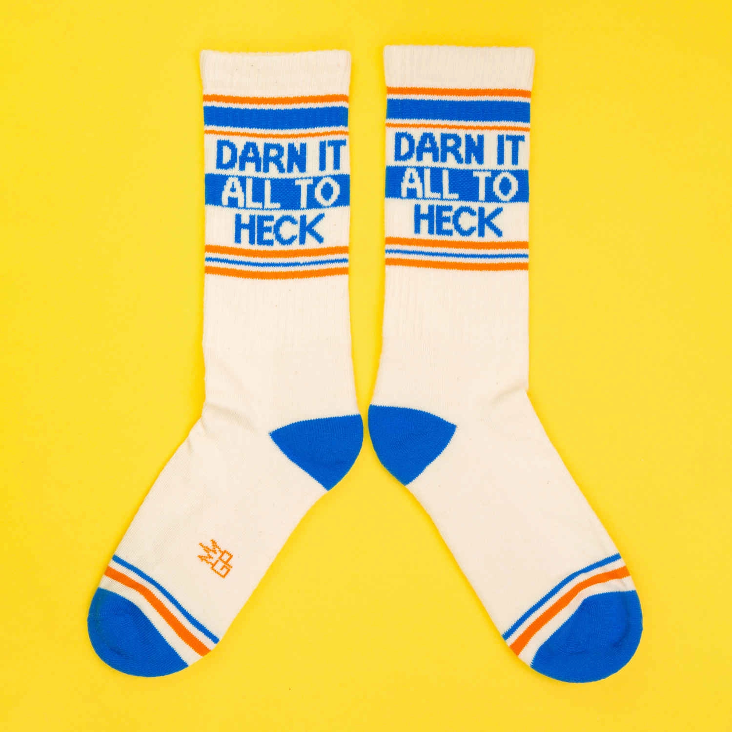 Darn It All To Heck - Gym Crew Socks