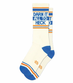Darn It All To Heck - Gym Crew Socks