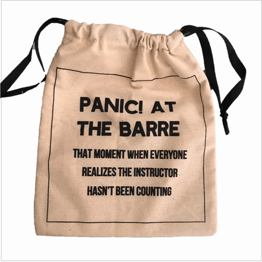 Deluxe Grip Sock Bag - Panic! At the Barre