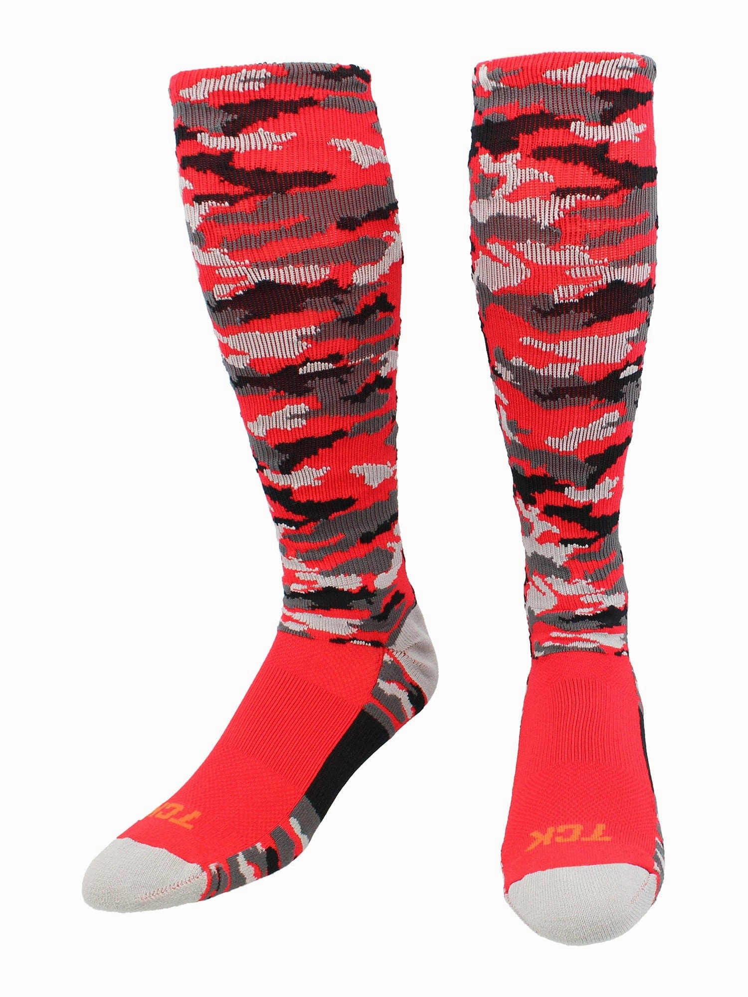 Elite Long Sports Socks Woodland Camo Over the Calf