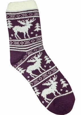 Fireside Womens Indoor Lodge Socks <BR> 97943