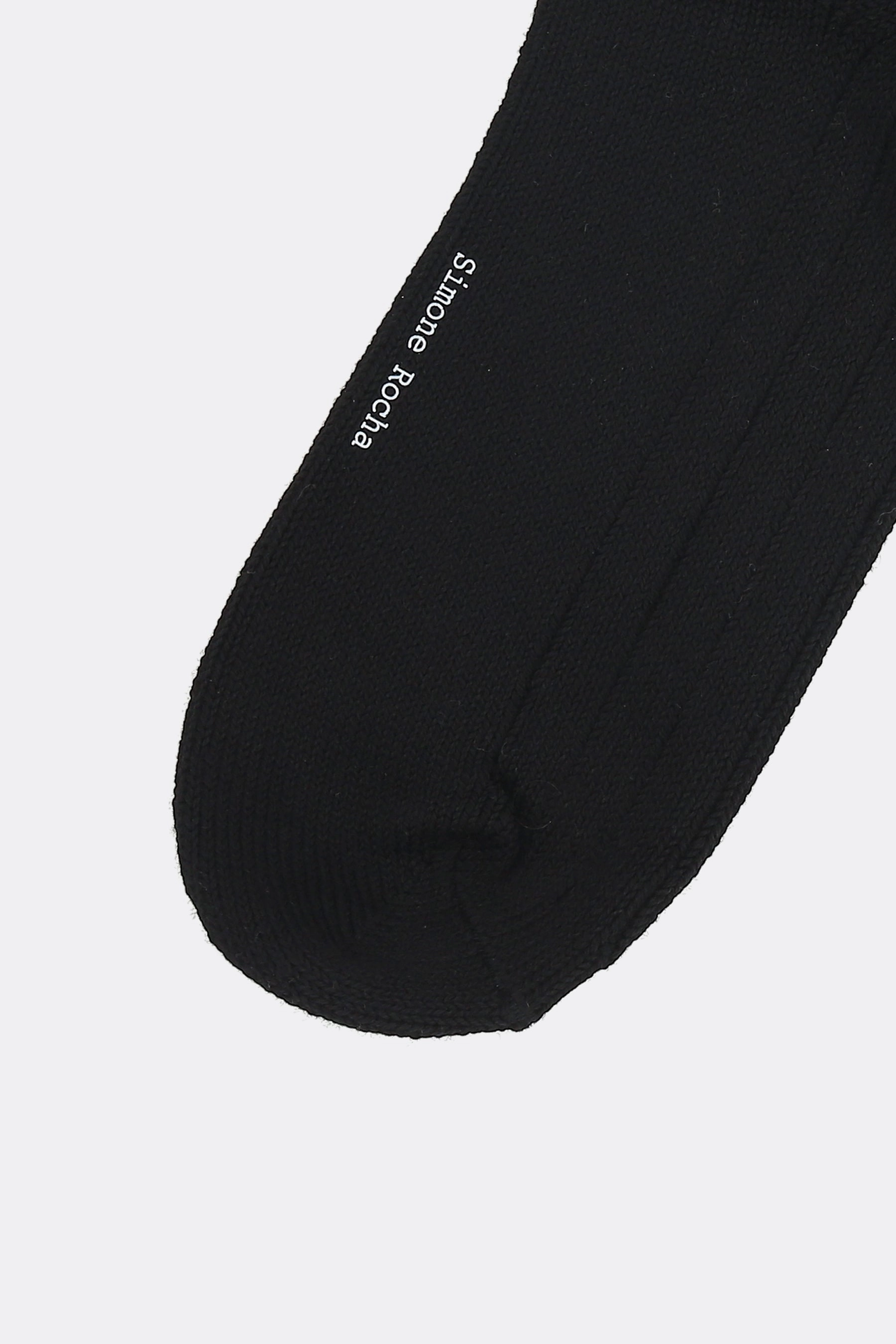 Flower Crystal Emblem cotton blend socks