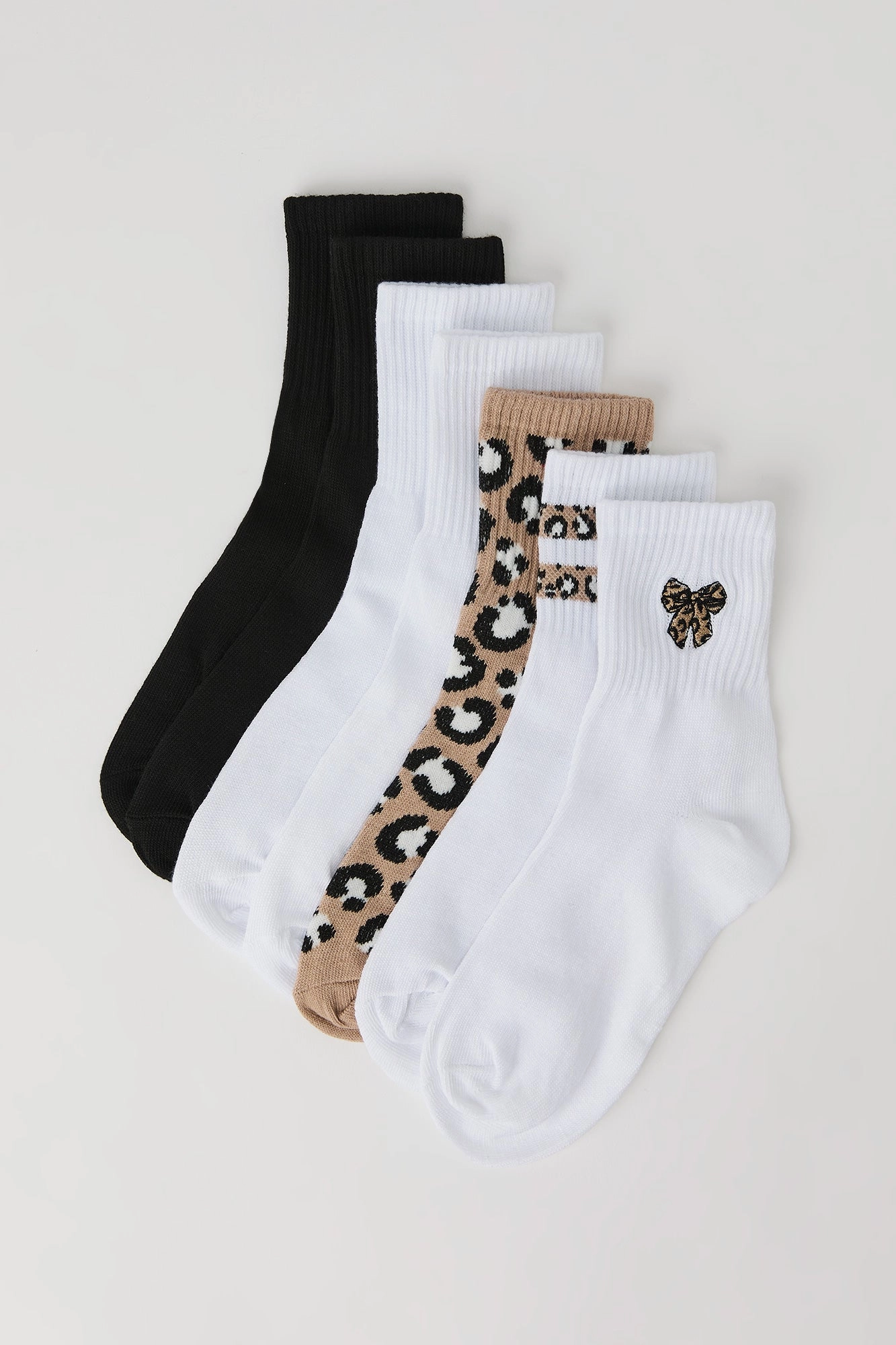 Girls Quarter Length Socks (7 Pack)
