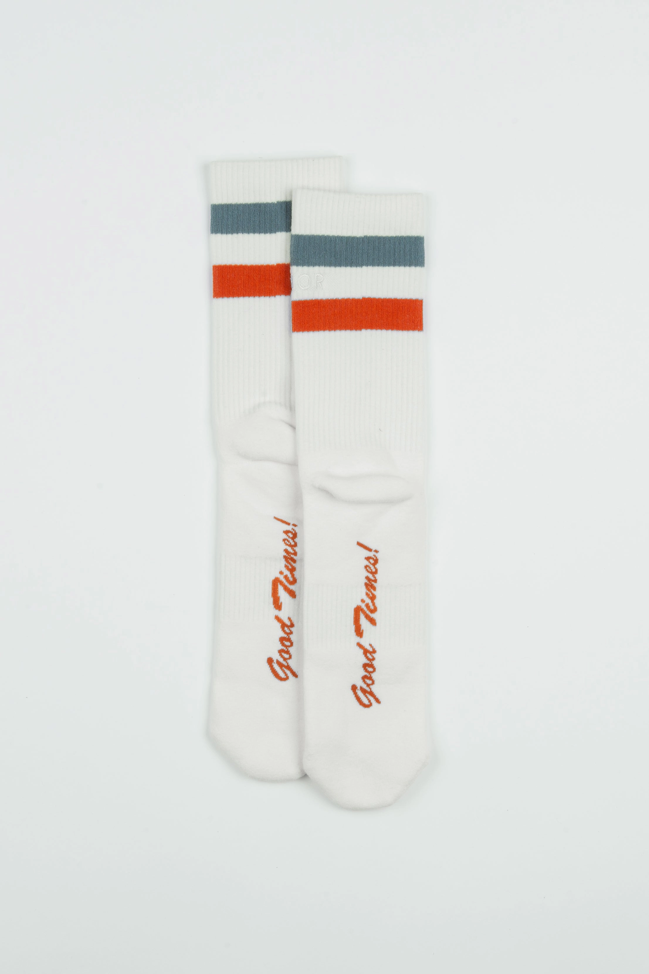 Good Times Vintage Stripes Socks - Blue Red