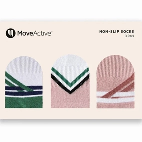 Grip Sock Gift Box - Preppy Volley (Barre / Pilates)