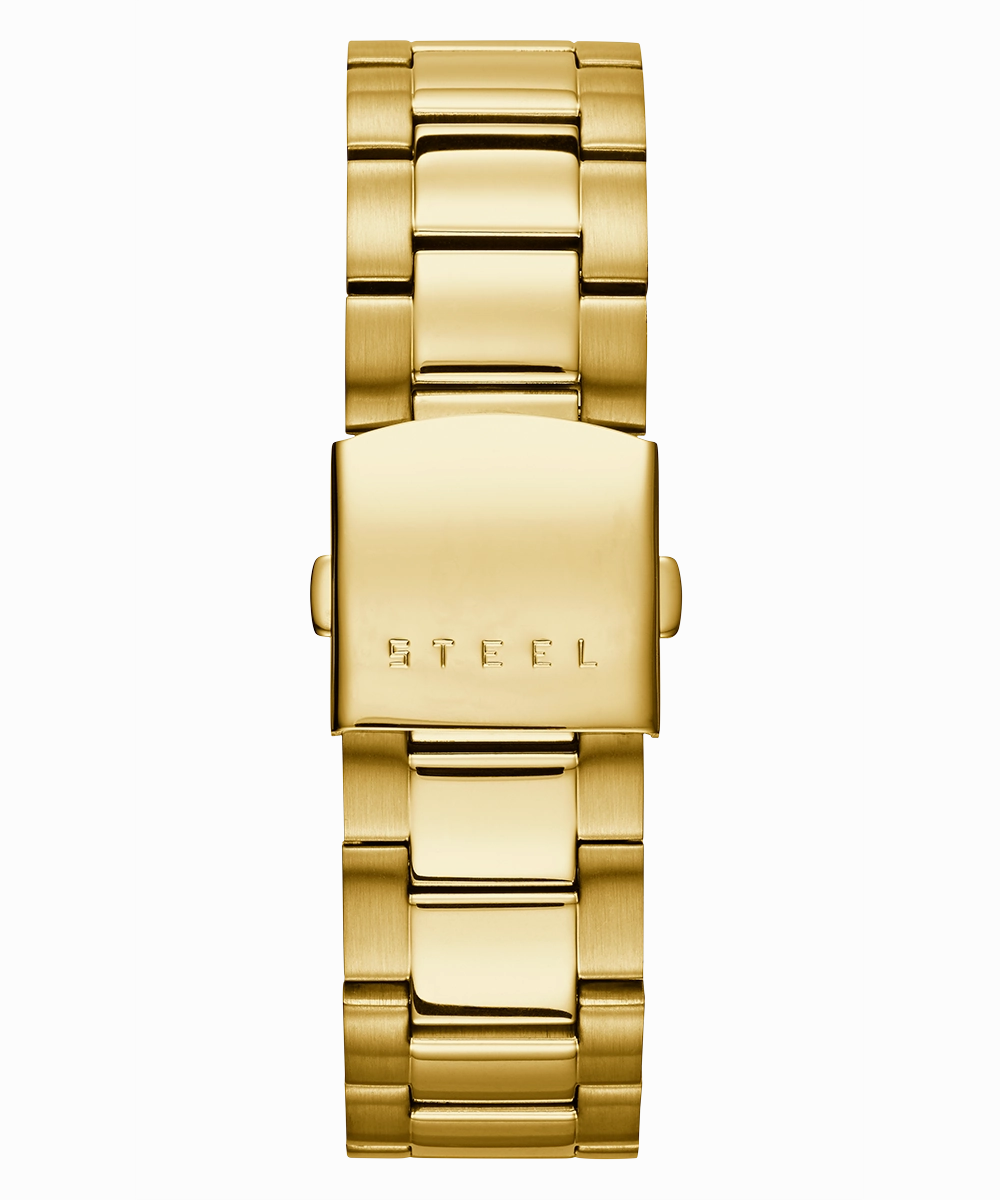 GUESS Mens Gold Tone Chronograph Watch
