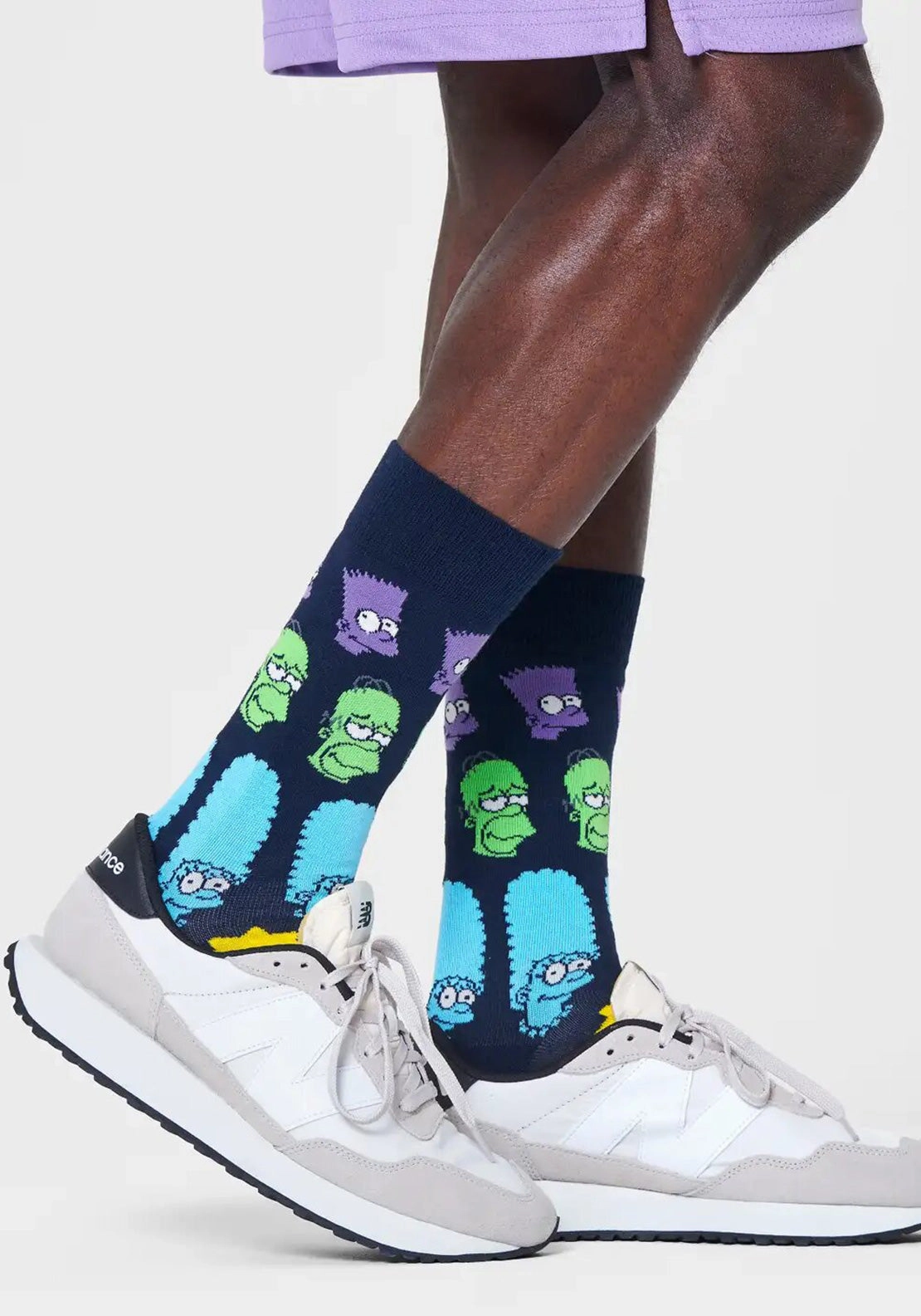 Happy Socks Rainbow Family Socks, Navy Multi