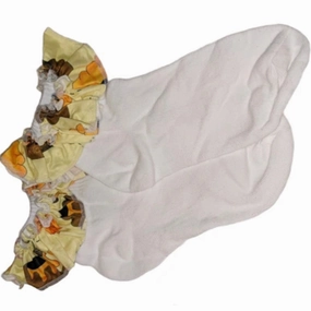 Hunny Bunny Fabric Ruffle Socks