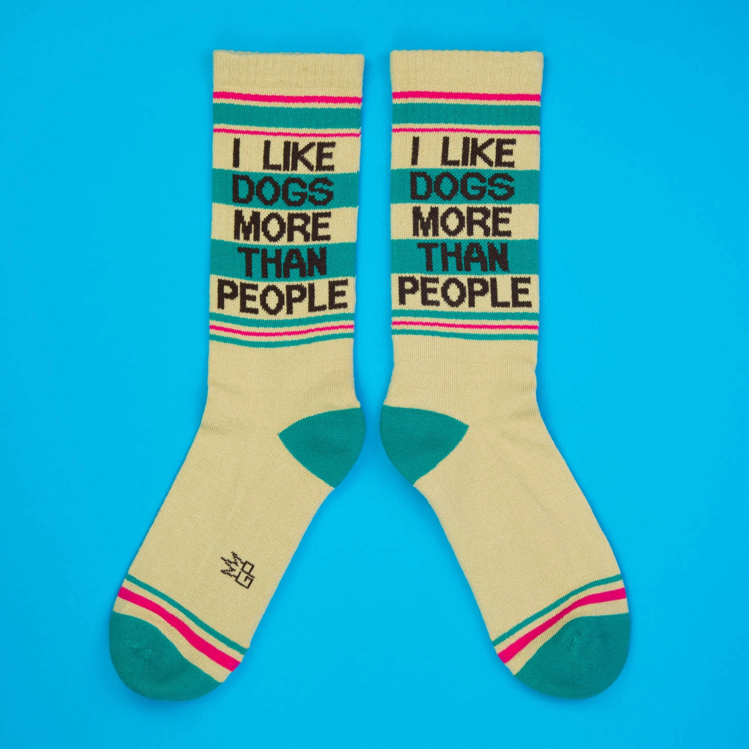 I Like Dogs More Than People - Gym Crew Socks