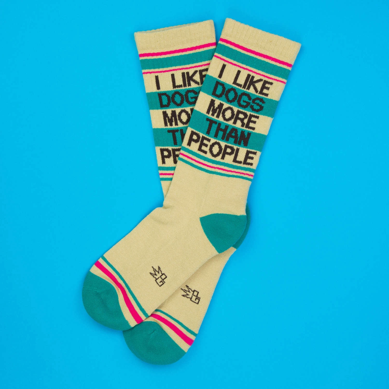 I Like Dogs More Than People - Gym Crew Socks