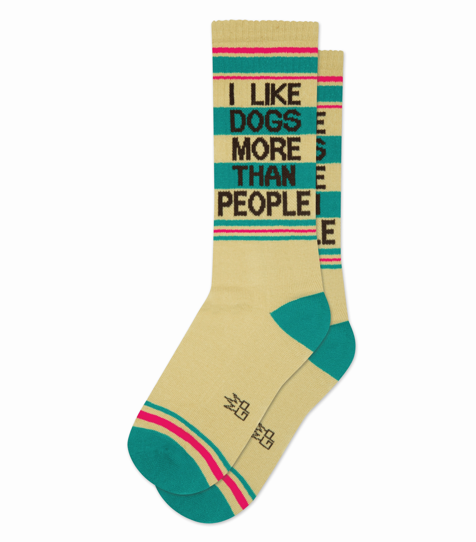 I Like Dogs More Than People - Gym Crew Socks
