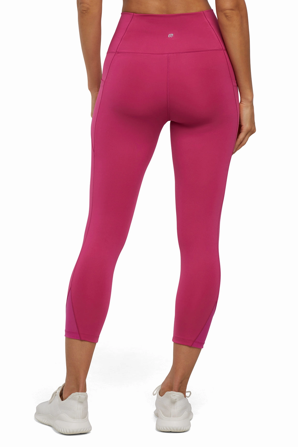 Jenny Side Pocket Mid Calf Capri - Cactus Flower