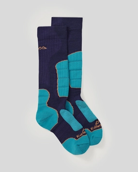 Kids' Snow Sport Socks - Dark Horizon/Eddy/Squash
