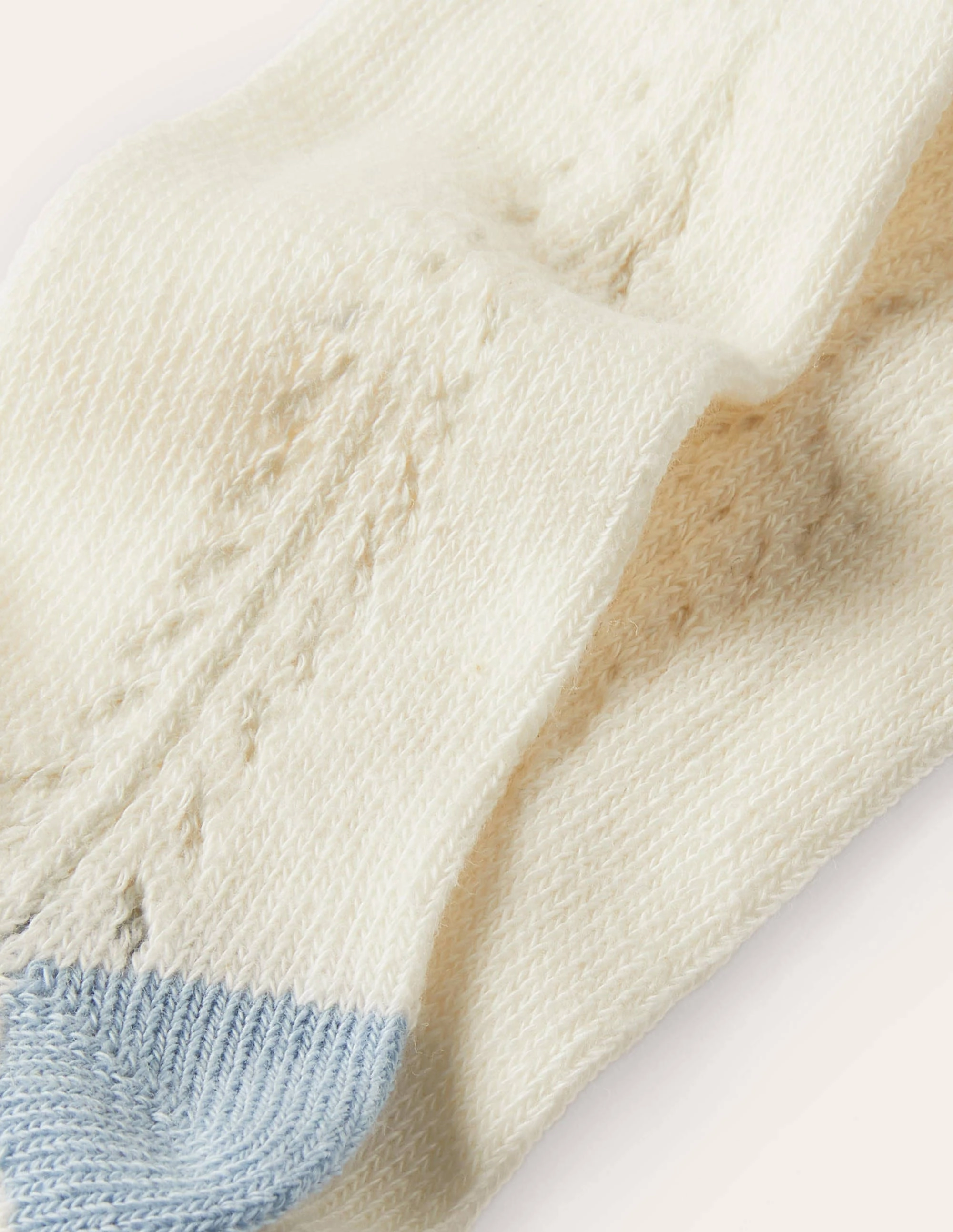 Lace Stitch Tights (Baby)-Ivory