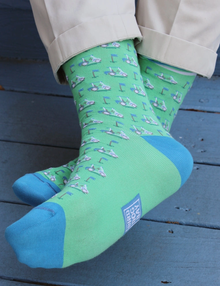 Lacrosse Check: Socks - Blue