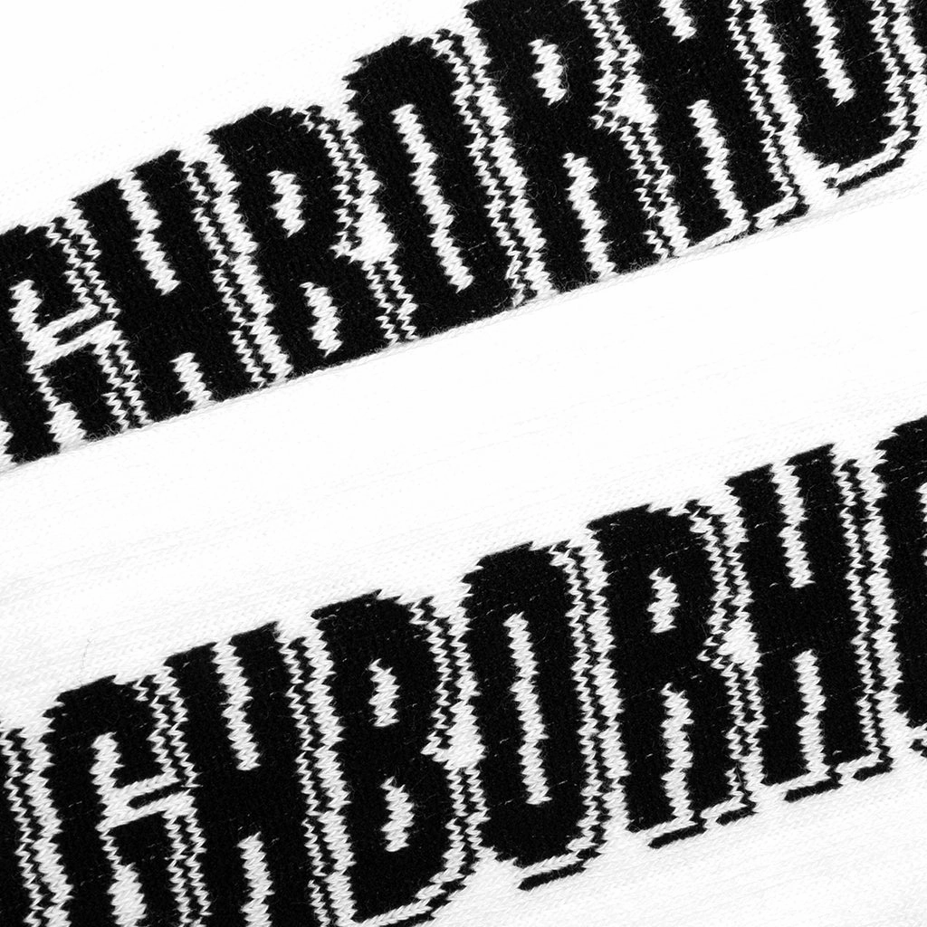 Logo Socks - White