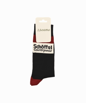 Men's Cotton Socks - Bordeaux Heritage