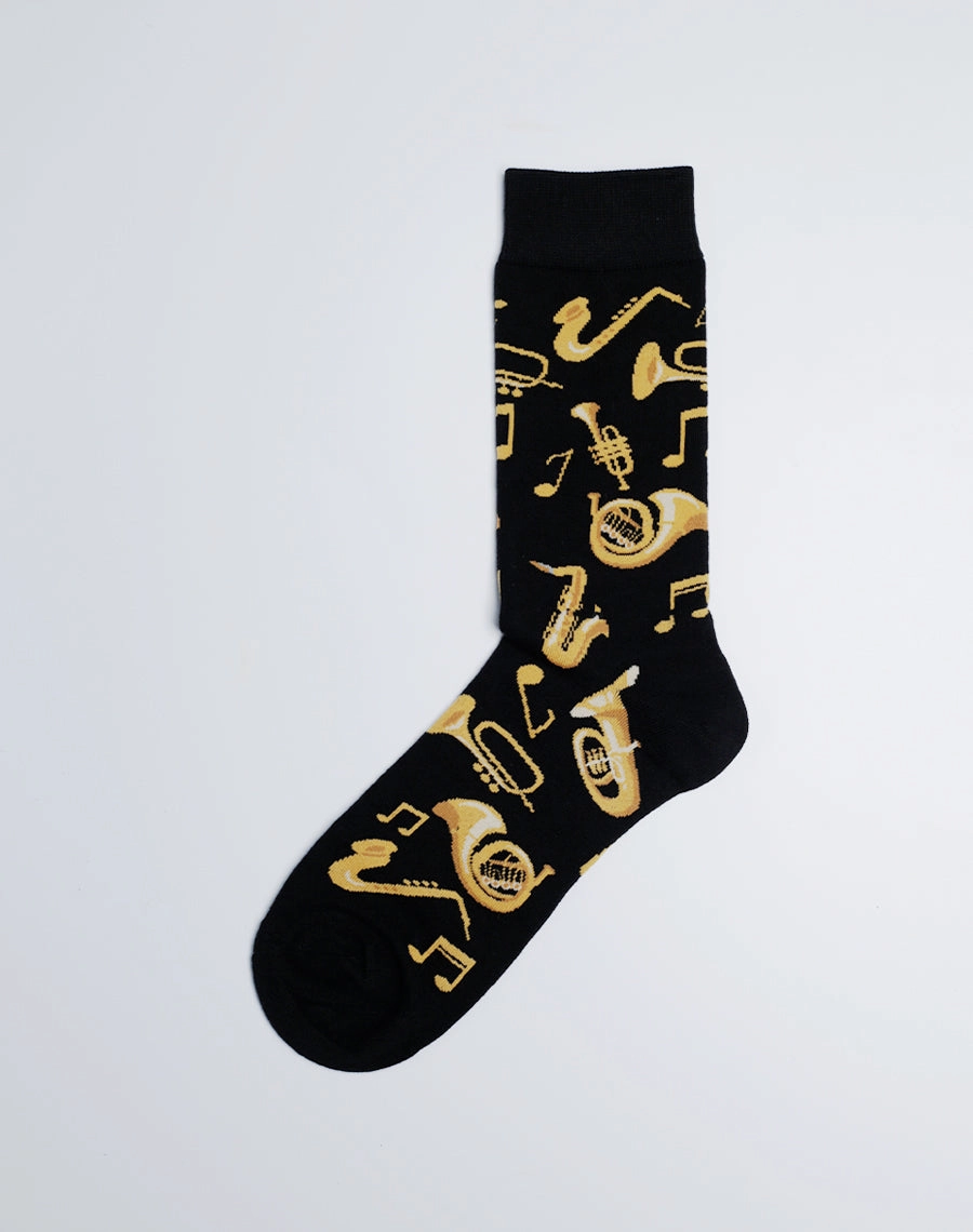 Men's Crescent City Rhythms Crew Socks Pack | 3-Pair Bundle