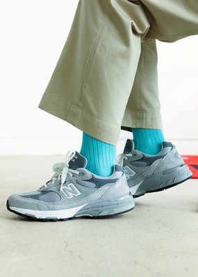 Men's Ribbed Socks - Mint