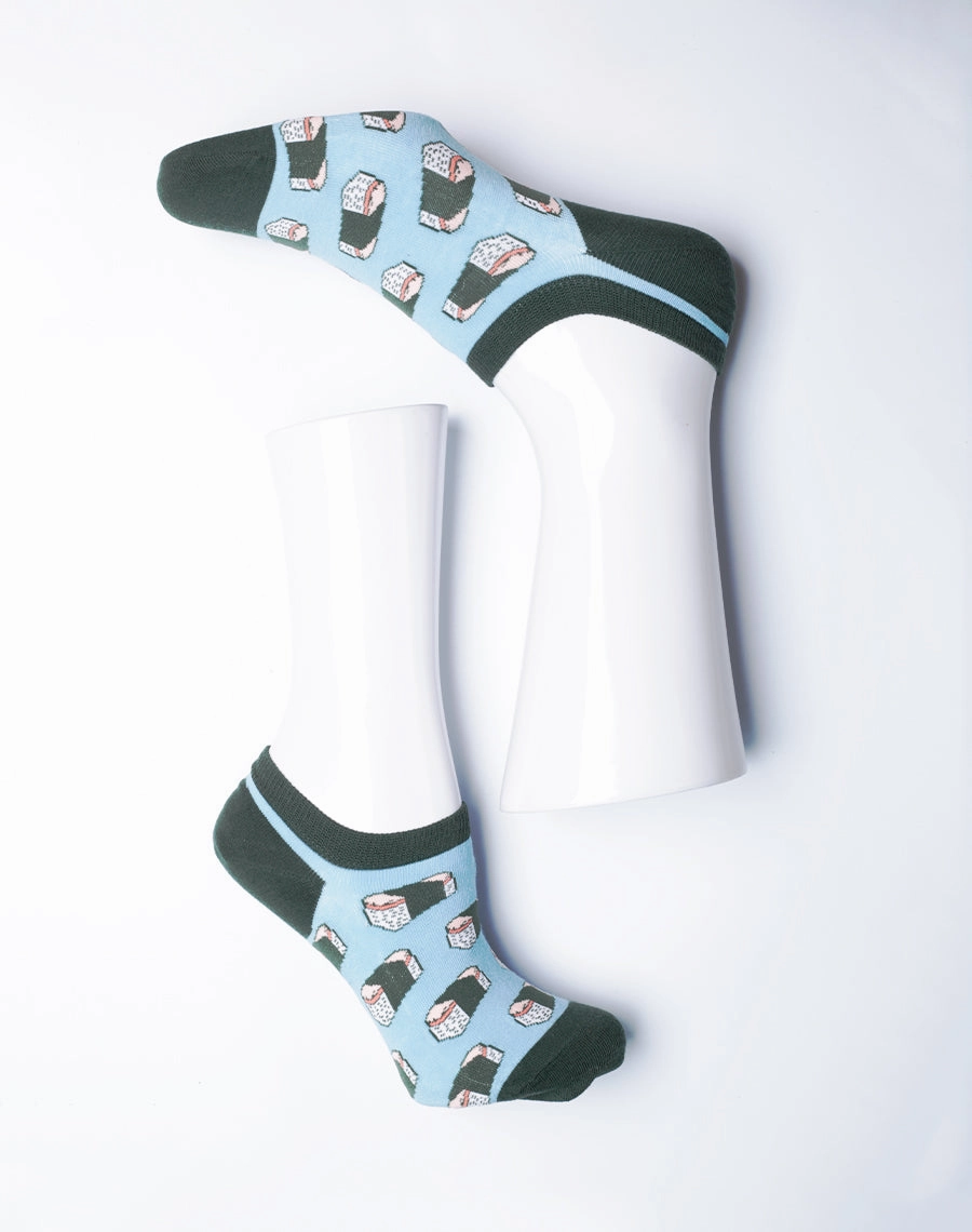 Men's SPAM Musubi No Show Socks